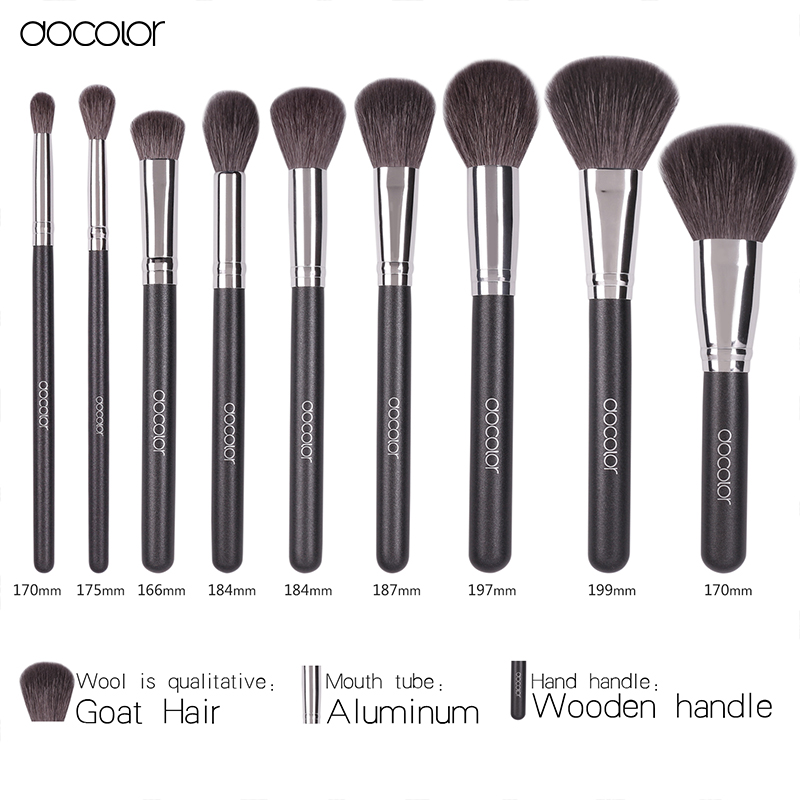 Bộ Cọ Trang Điểm Chuyên Nghiệp Docolor 29 Pieces Professional Makeup Brushes Set