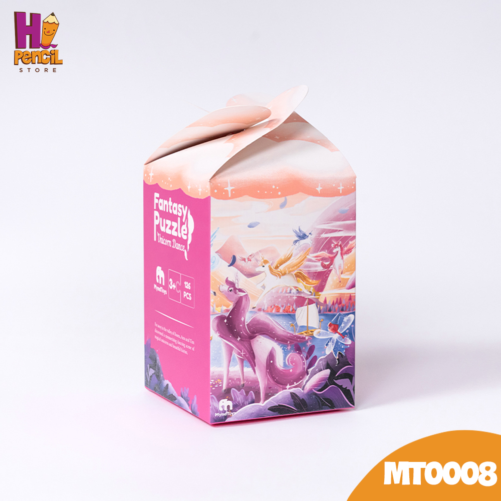 Đồ Chơi Xếp Hình Thế Giới Thần Thoại MyndToys Rosea Fantasy Puzzle - Unicorn Dance