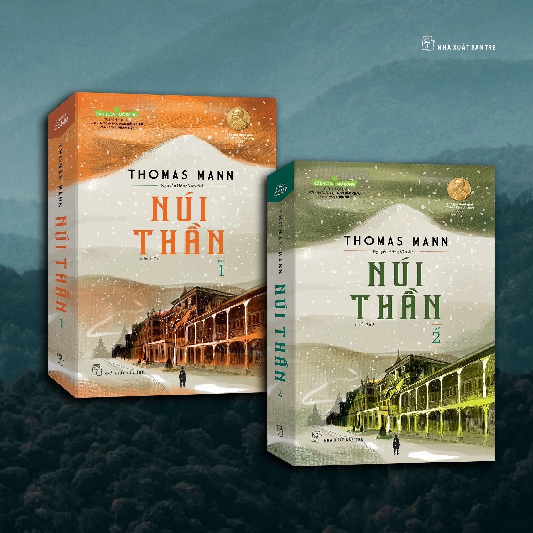 Cánh Cửa Mở Rộng - Núi Thần (Bộ 2 Tập) - Thomas Mann; Nguyễn Hồng Vân dịch