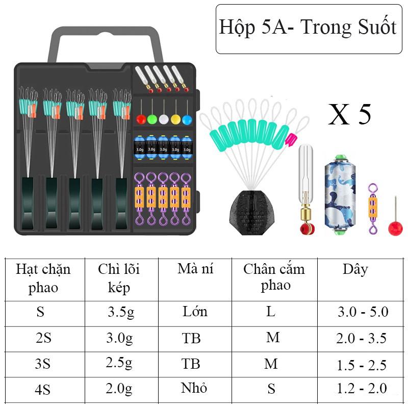 Hộp phụ kiện câu cá làm dây trục câu đài HPK-11