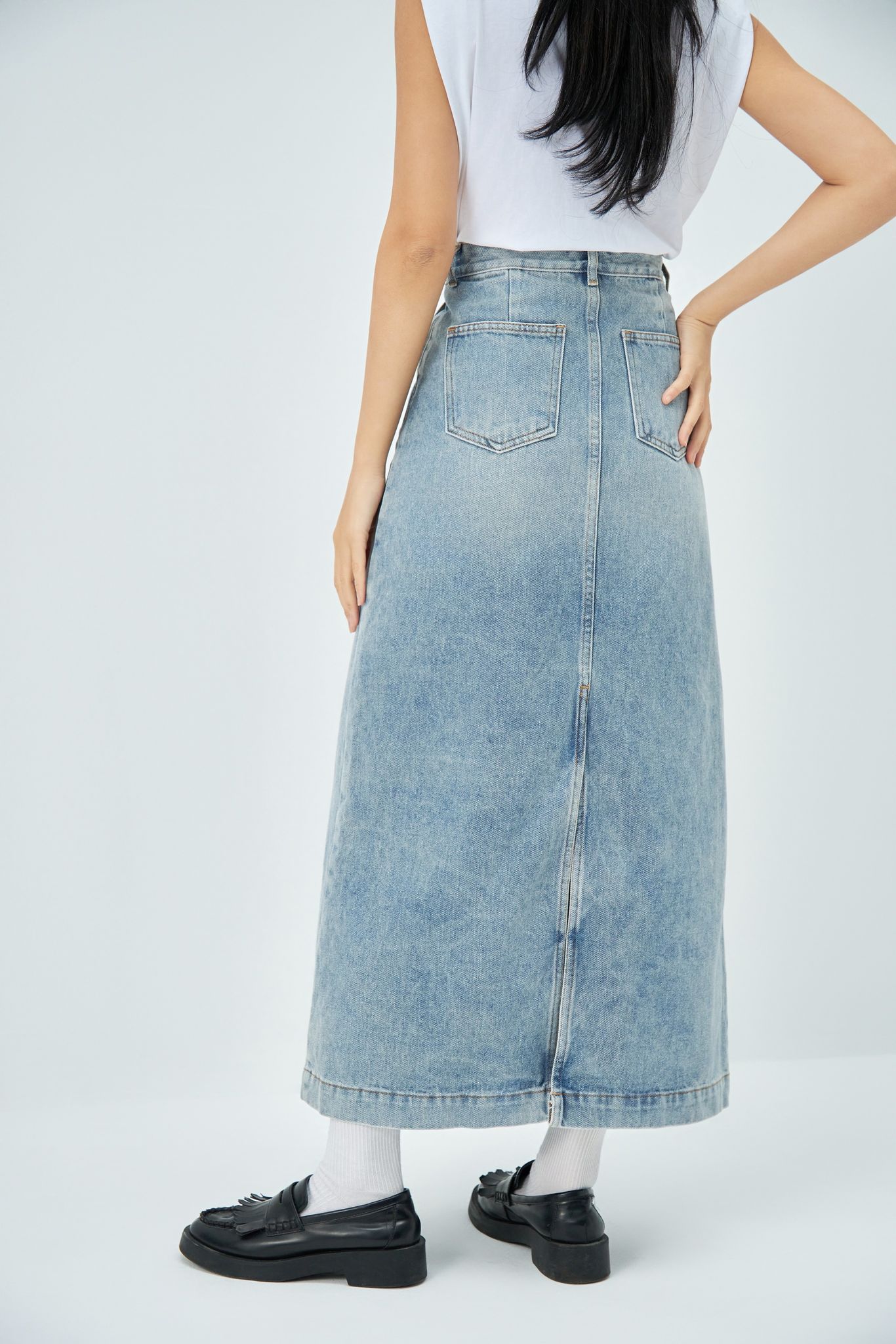 OLV - Chân váy Flint Denim Skirt