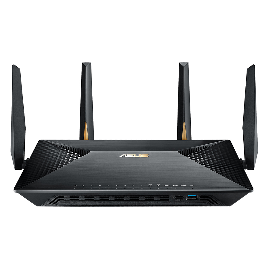 Router Wifi 4 Ăng-Ten Băng Tần Kép Chuẩn Asus BRT-AC828 AC-2600 (1734Mbps) - Hàng Chính Hãng