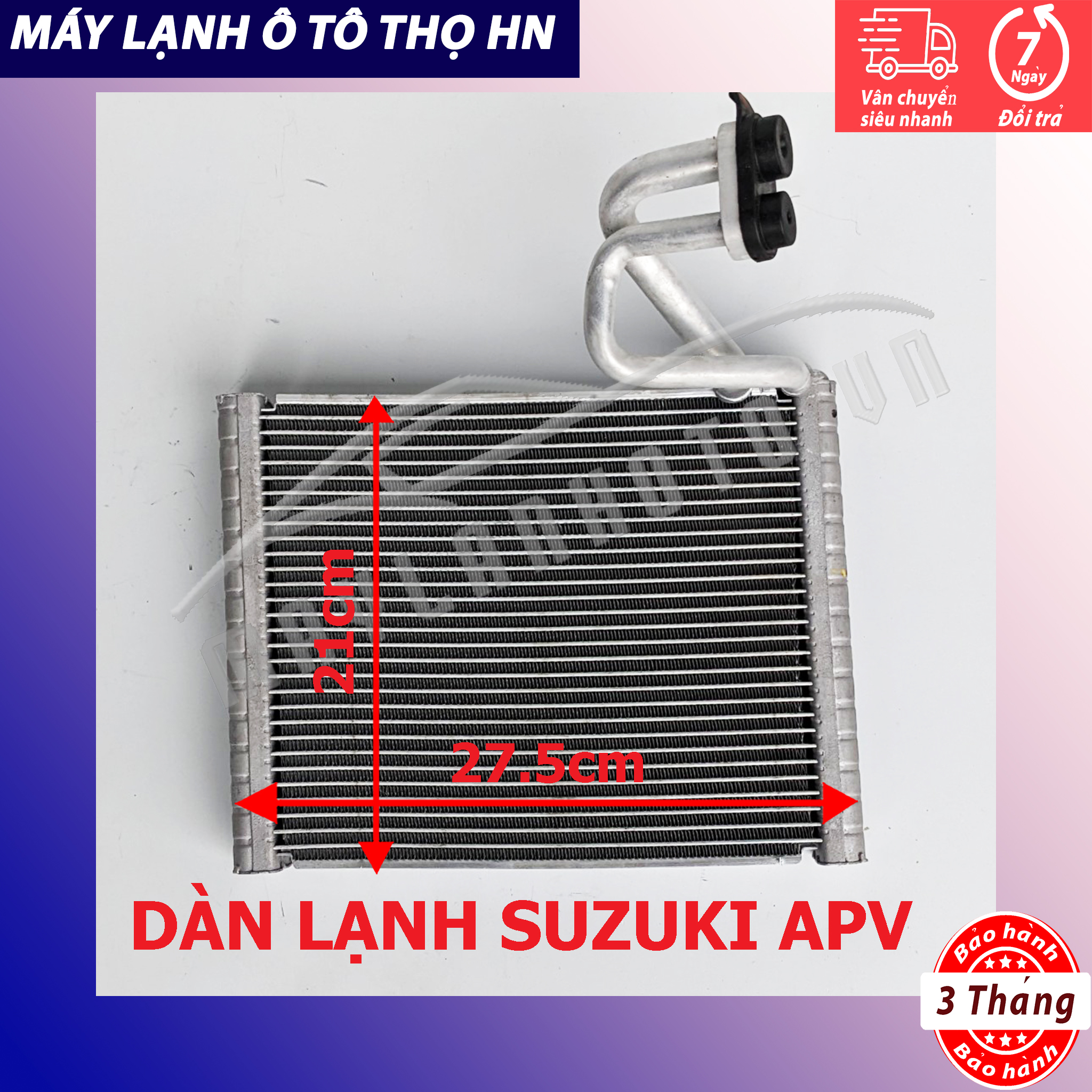 Dàn lạnh Suzuki APV 2004 2005 2006 2007 2008 2009 2010 2011 2012 Hàng xịn Thái Lan 04 05 06 07 08 09 10 11 12