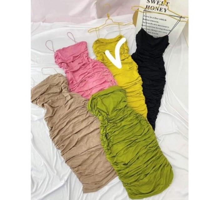 Đầm body nhúng dây bún  - Carotshop