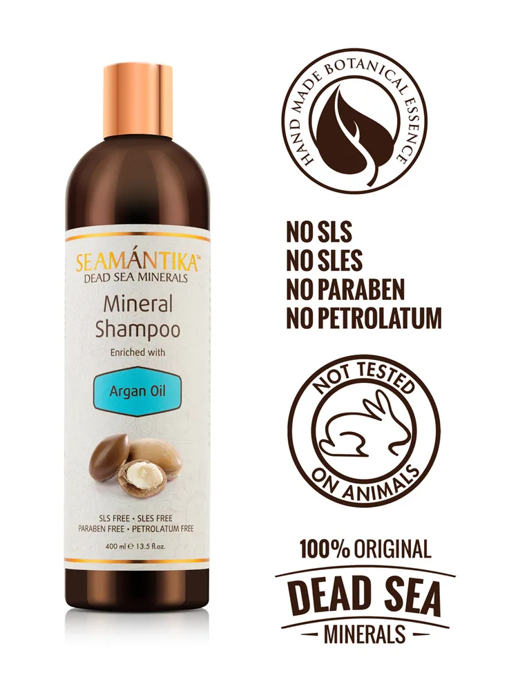 Dầu Gội Giàu Khoáng Chất từ Dầu Argan - MINERAL SHAMPOO - ARGAN OIL