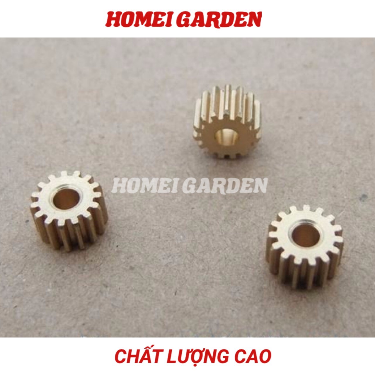 3 Bánh răng kim loại 15 răng lỗ trục 3mm dùng để nối trục động cơ hàng mới 100% 153A - HM0075