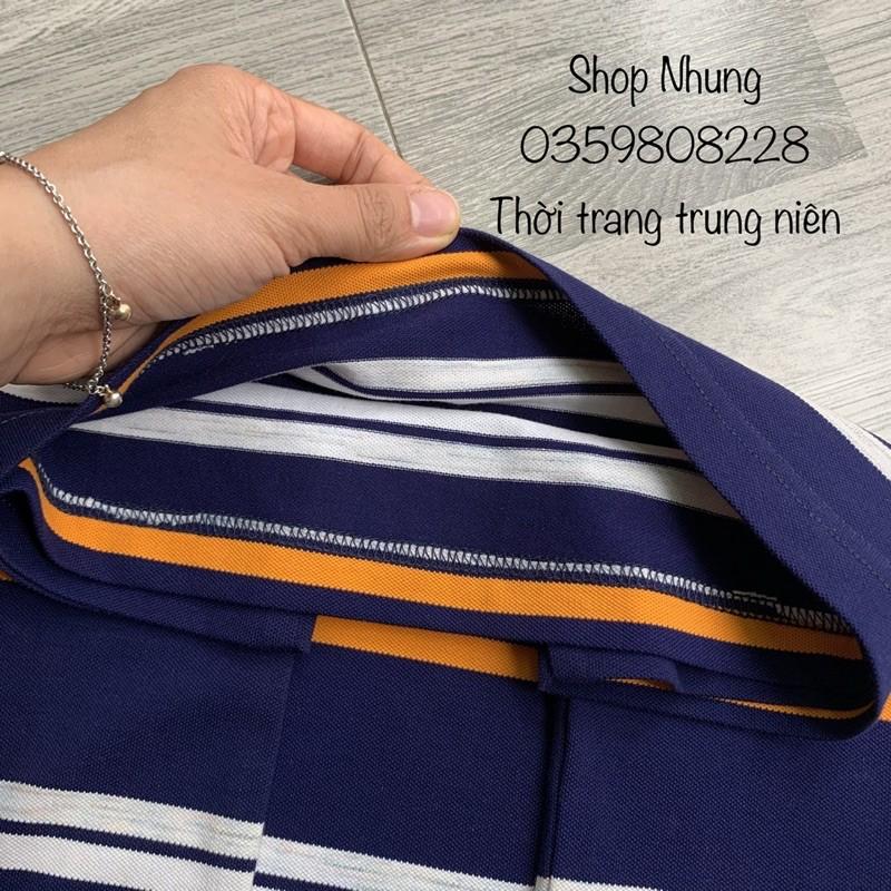 Áo thun cộc tay trung niên chất cực đẹp mềm mịn