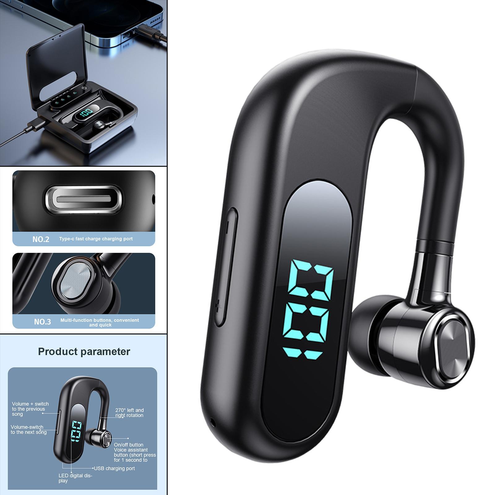 Bluetooth 5.2 Earphone Headphone Multipoint Connection with Microphone