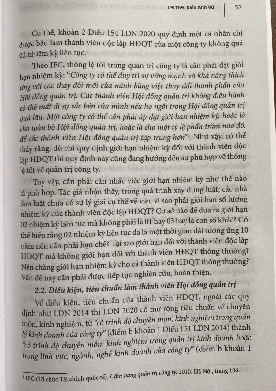 Một số vấn đề pháp lý trong kinh doanh, thương mại, quan điểm và bình luận