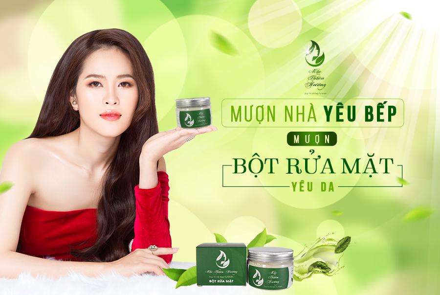 Bột Rửa Mặt Mộc Thiên Hương Giúp Làm Sạch Da Và Đắp Mặt Nạ (100g)