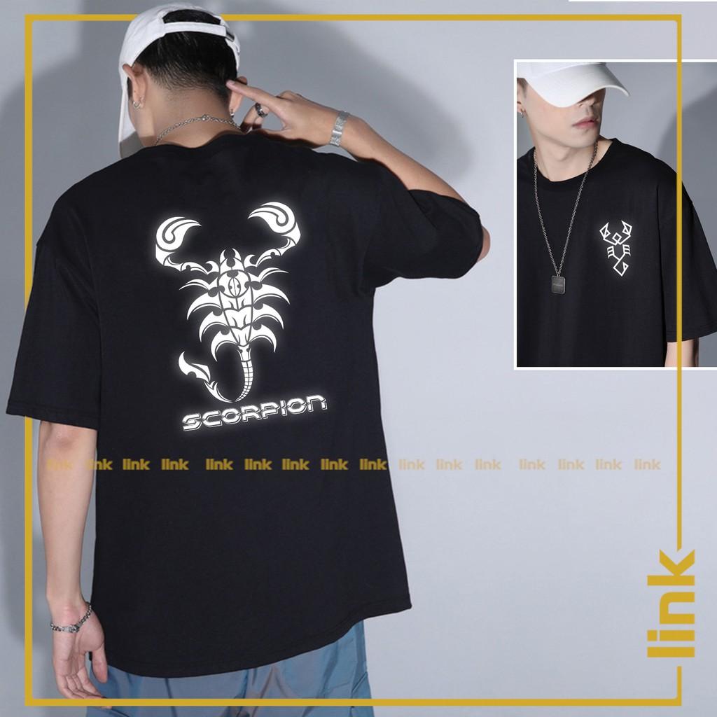 Áo phản quang bạc Bọ Cạp - Cung Hoàng Đạo tay lỡ unisex