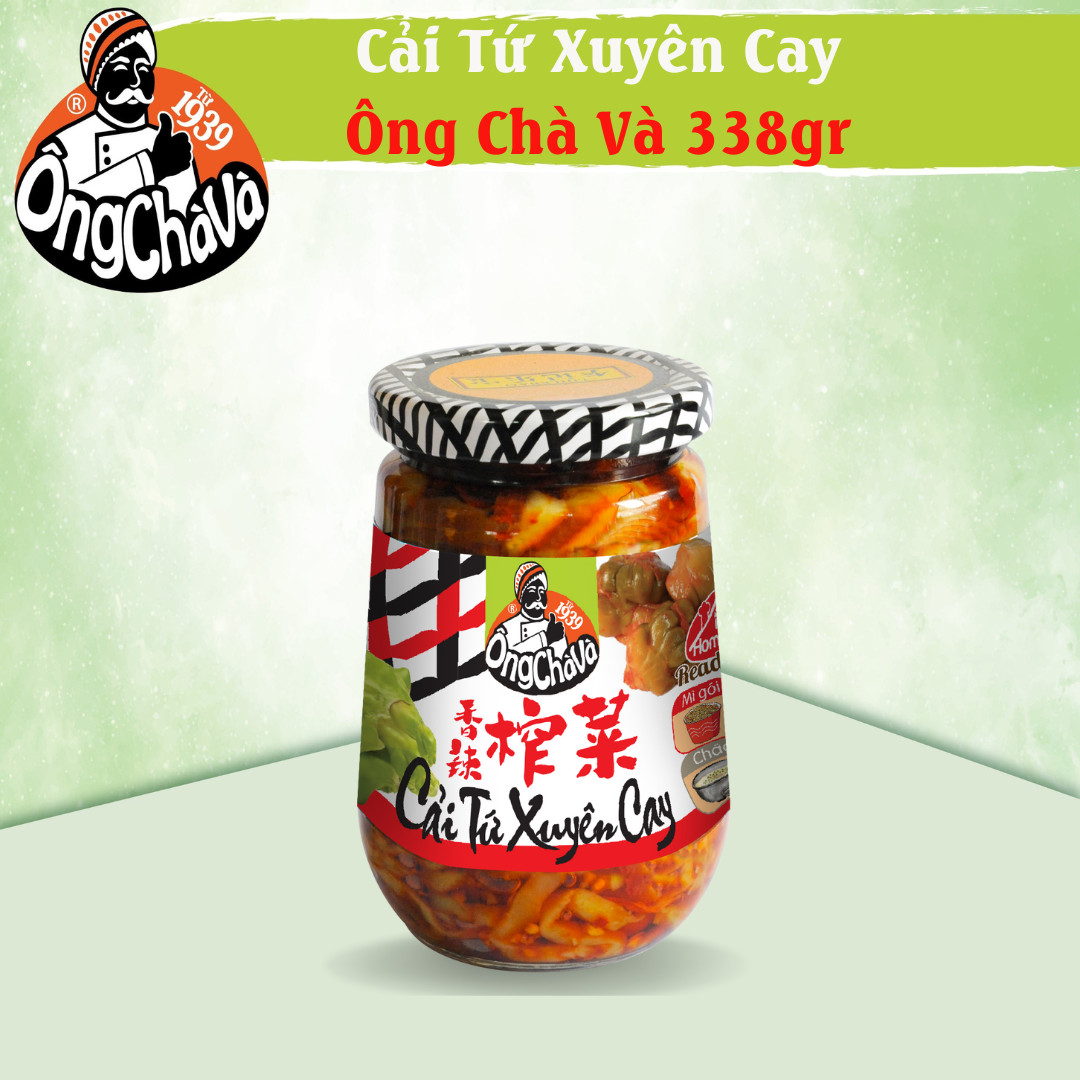 Cải Tứ Xuyên Cay Ông Chà Và 338g