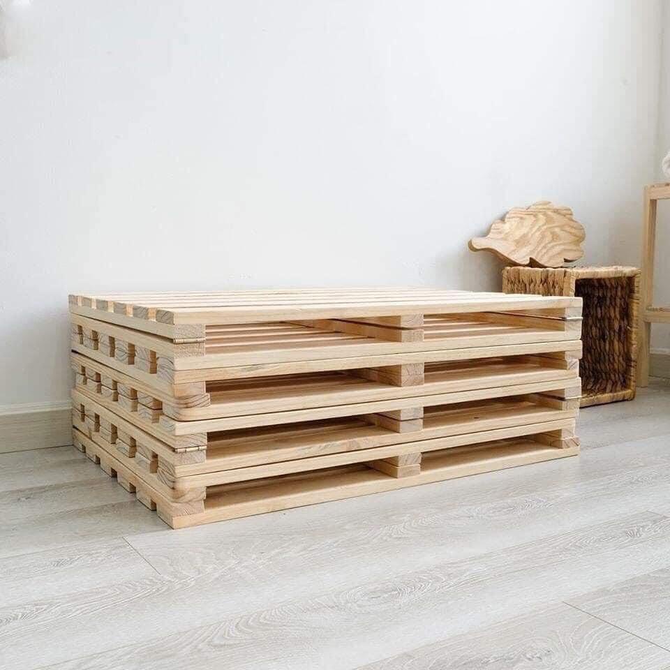 Giường Gấp Gọn Thông Minh gỗ thông  1m2x2m, 1m4x2m, 1m6x2m, 1m8x2m,2mx2m