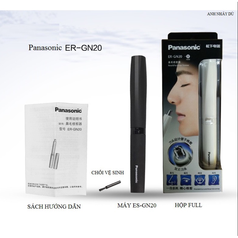 Máy cắt tỉa lông mũi Panasonic ER-GN20