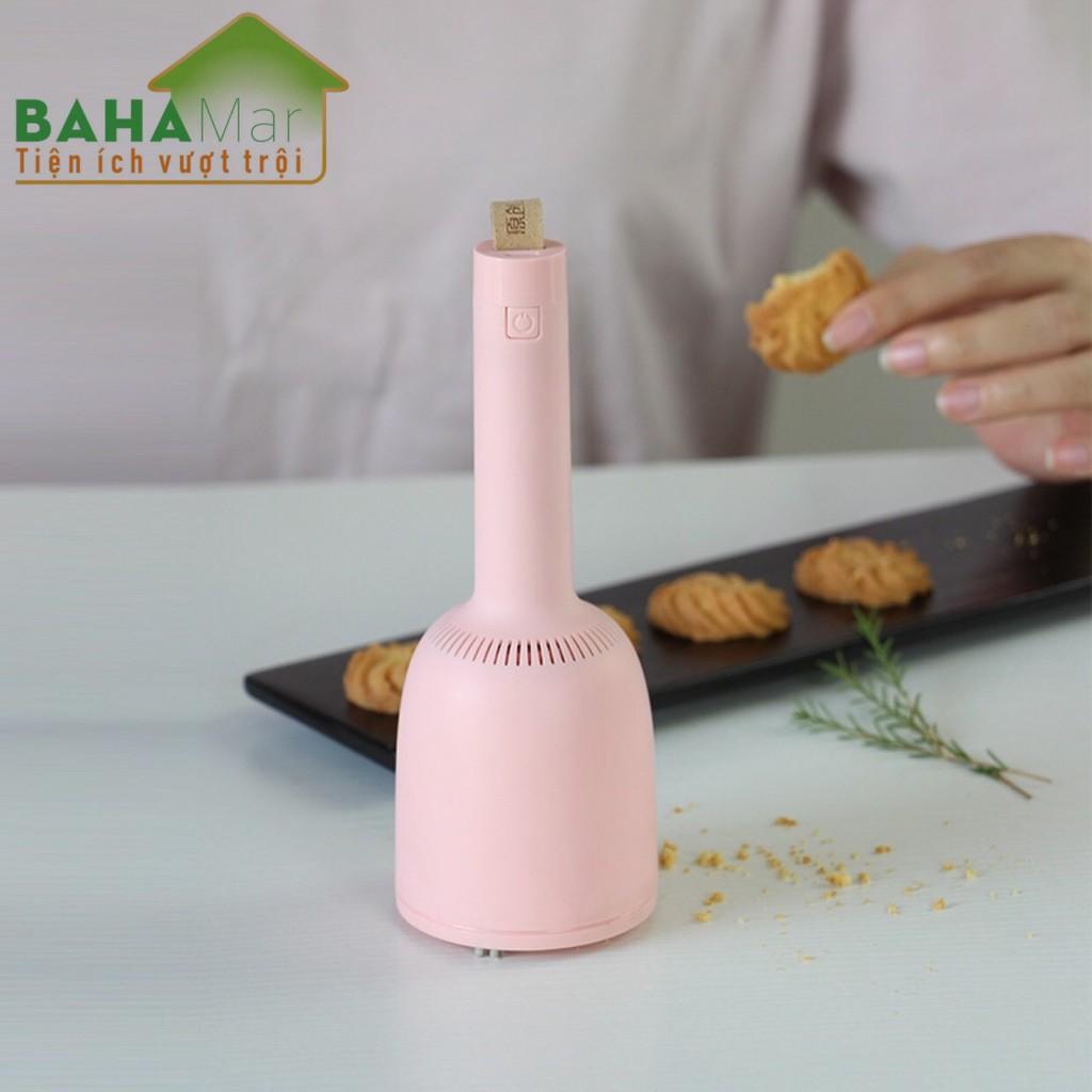 MÁY HÚT BỤI MINI KHÔNG DÂY HÚT CHÂN KHÔNG DÙNG CHO VĂN PHÒNG, HỘ GIA ĐÌNH &quot;BAHAMAR&quot; thích hợp dùng cho nệm, ghế sofa,...