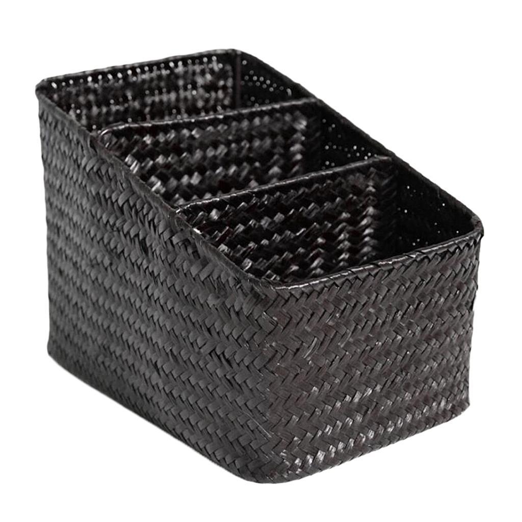 Cosmetic Organizer Tray Vanity Cabinet Hold Makeup 3 Compartments Primary