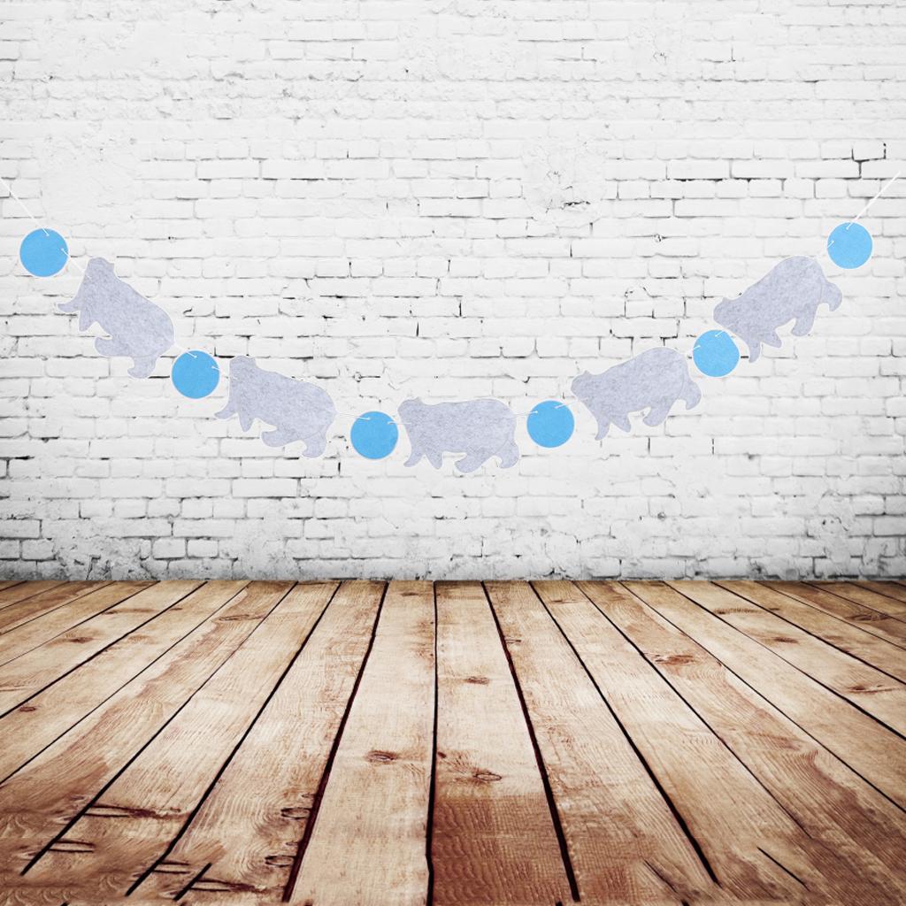 Animal Bunting Banner Garland Party Wedding Room Hanging Decor