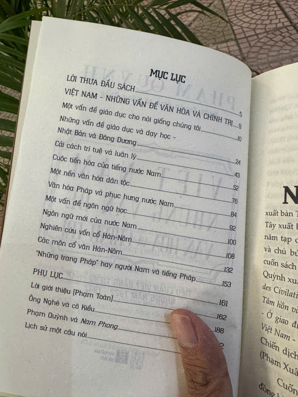 VIỆT NAM NHỮNG VẤN ĐỀ VĂN HÓA VÀ CHÍNH TRỊ – Phạm Quỳnh - Đông Tây - NXB Hà Nội