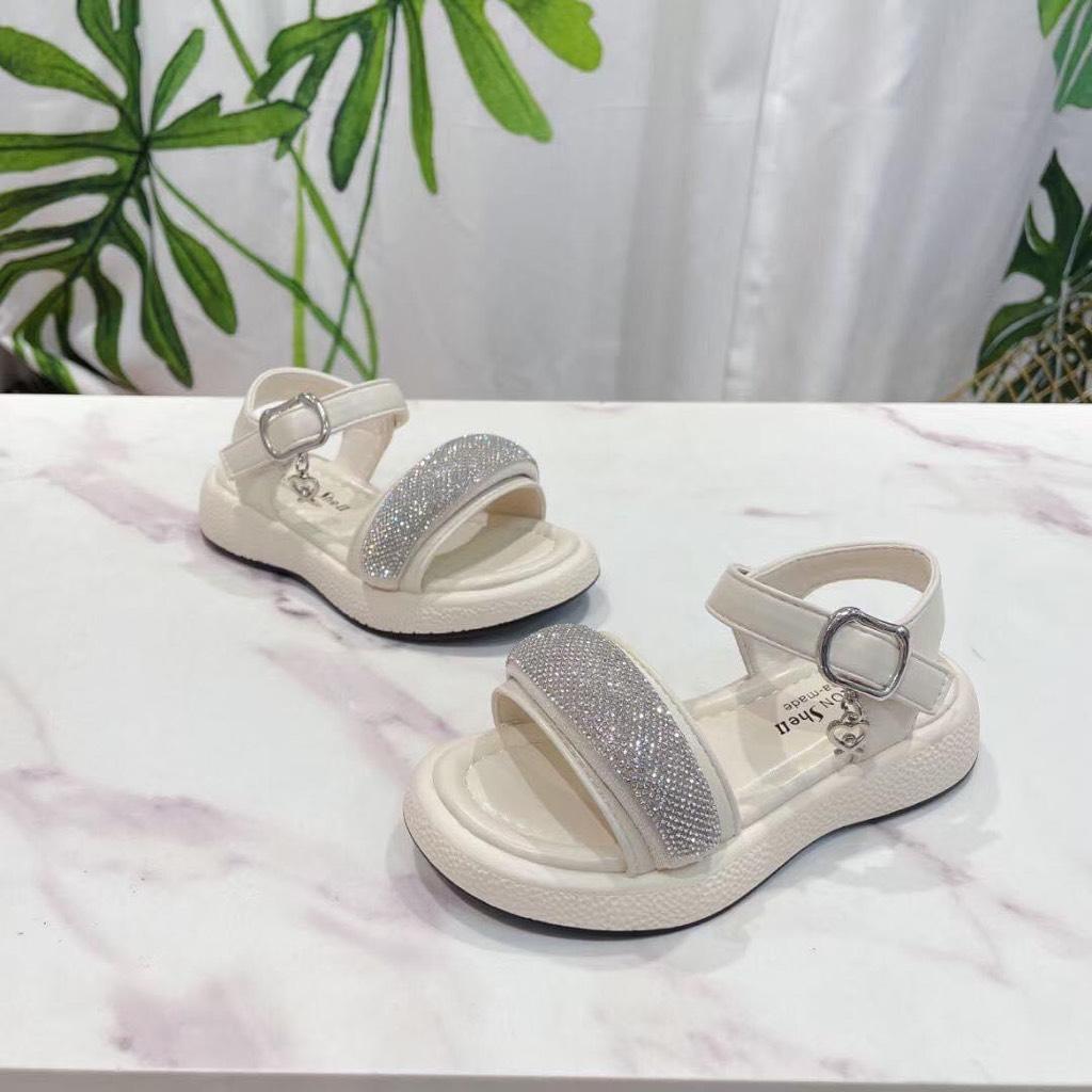 Sandal cao cấp đính đá A22679 - Dép quai hậu độc đáo cho bé - Sandal cao cấp siêu nhẹ - Size 26-36