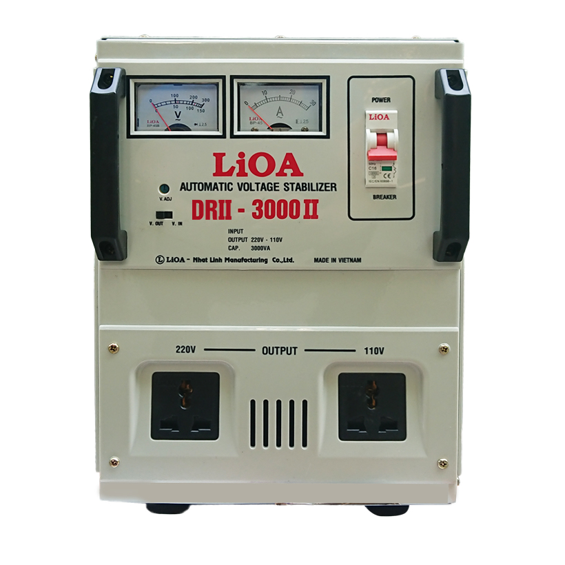 Ổn áp 1 pha LiOA DRII-3000 II