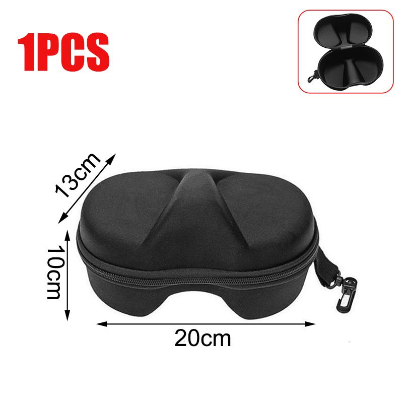 1-6 Chiếc Ván Trượt Tuyết Trượt Tuyết Kính Trường Hợp Du Lịch Ngoài Trời Trượt Tuyết Kính Lặn Hộp Bảo Quản Chống Thấm Nước Mang Theo Dây Kéo Hộp Đựng Nhỏ Color: 6Pcs B