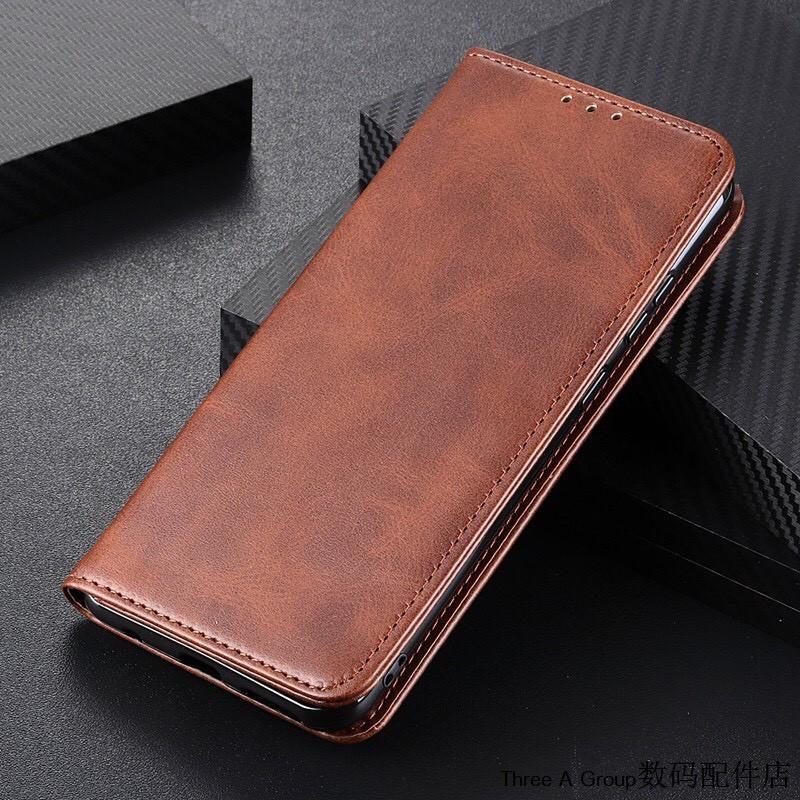 Bao da gập kèm ví và 3 ngăn đựng thẻ, nắp đậy có nam châm xịn xò, chất liệu da mềm mịn cho các dòng IPHONE
