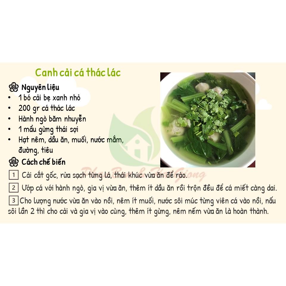 Hạt Giống Cải Bẹ Xanh Ăn Non Năng Suất Cao, Nhanh Thu Hoạch 20Gr - Phú Nông Seeds - Shop Phân Bón và Hạt Giống