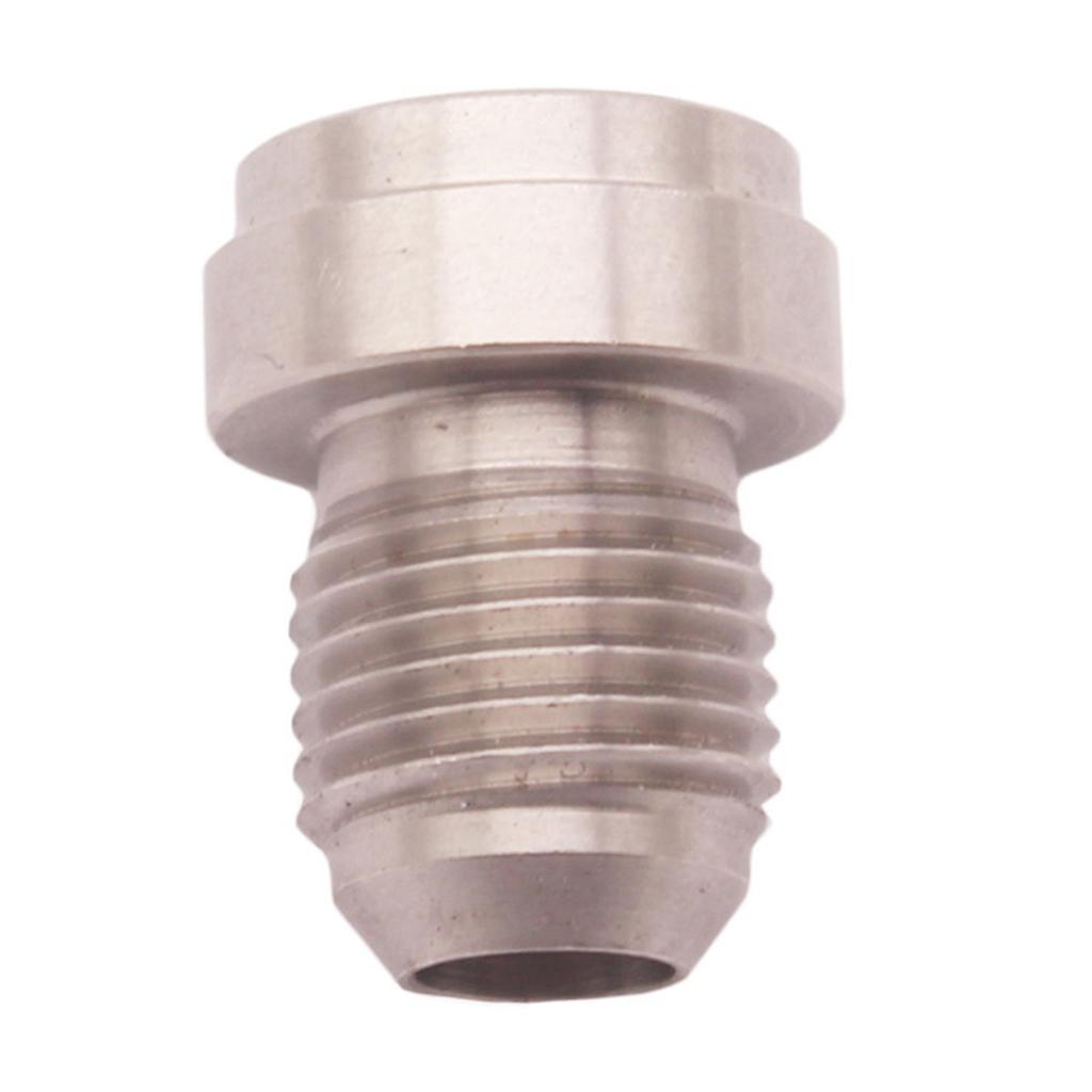 2Pcs Car AN3 Male Weld On Adapter Bung Connector CNC Machined Cooler Tank
