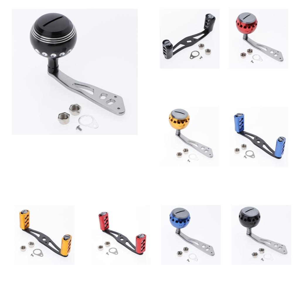 Reel Handle for Baitcasting Drum Raft Reel Single Handle - Red