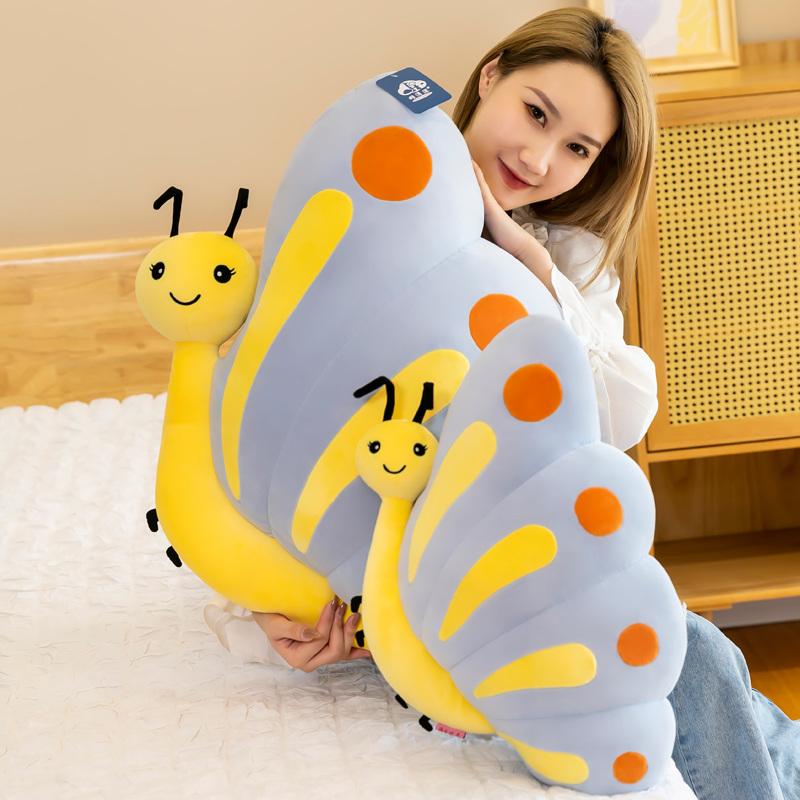 Kawaii Mô Phỏng Bướm Sang Trọng Đồ Chơi Sang Trọng Gối Nhồi Bông Sang Trọng Động Vật Bé Đồ Chơi Gái Giáng Sinh Quà Tặng Đồ Chơi Dành Cho Trẻ Em Nhà Tháng 12