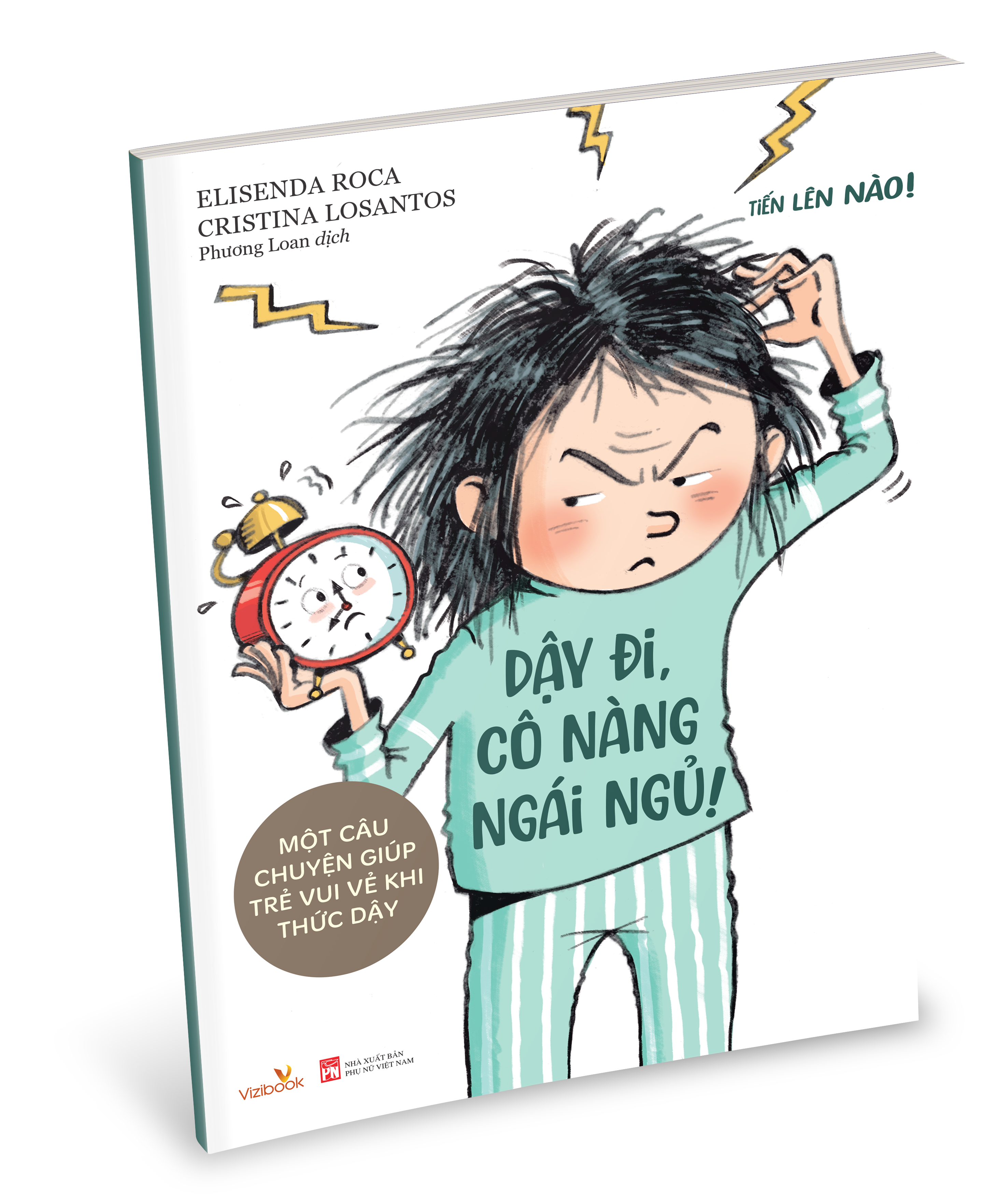 Truyện tranh TIẾN LÊN NÀO! - Dậy đi, cô nàng ngái ngủ! - Một câu chuyện giúp trẻ vui vẻ khi thức dậy