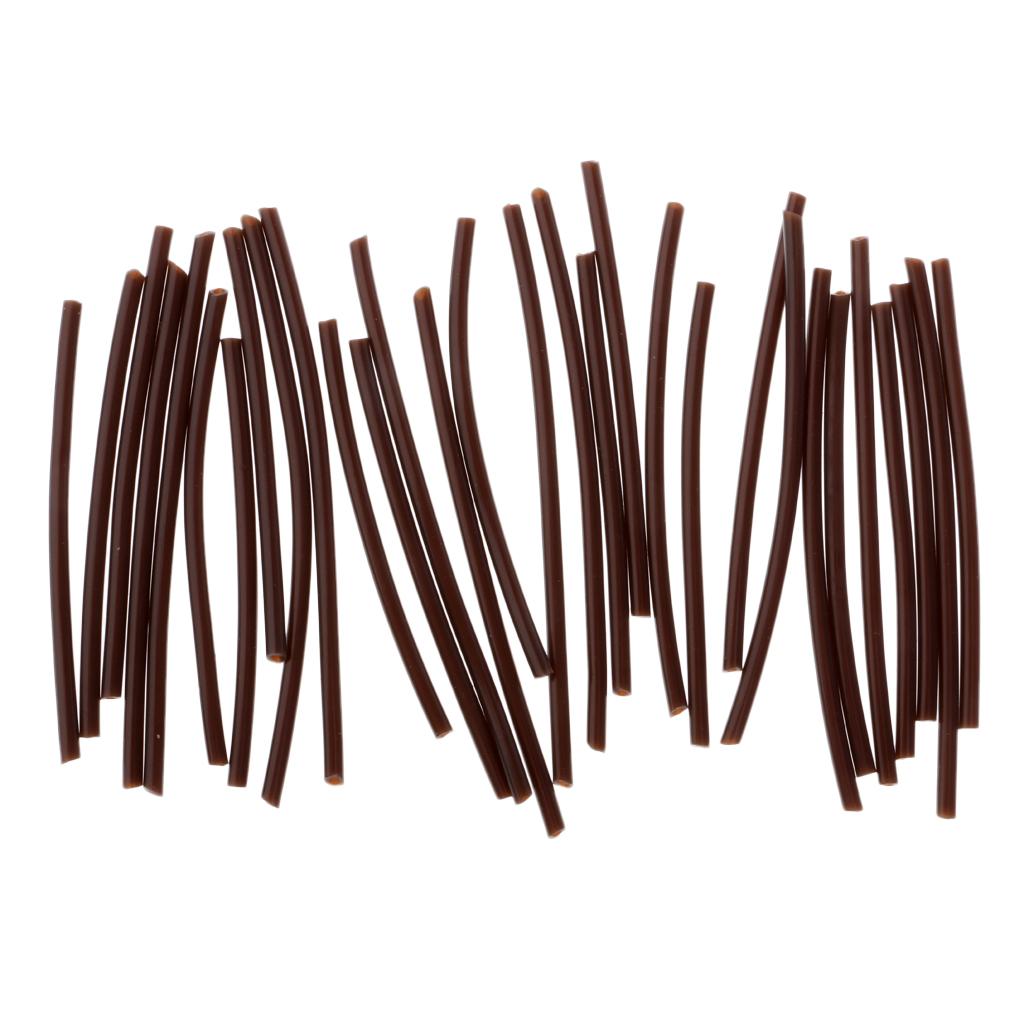 30Pcs Fishing Rigs Tube Sleeves Heat Shrink Tube for Carp Rigs Pike Fishing