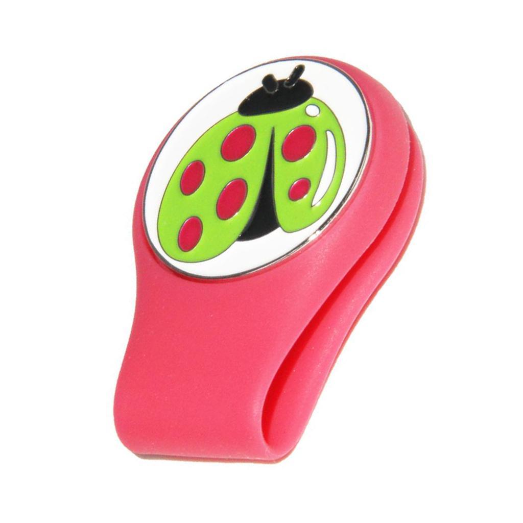 2-3pack Magnetic Golf Hat Clip Golf Ball Marker with Detachable Pattern Plate