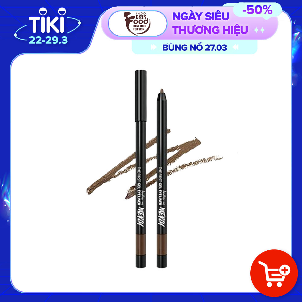 Chì kẻ mắt dạng gel lâu trôi, dễ kẻ Hàn Quốc Merzy Another Me The First Gel Eyeliner 0.5g