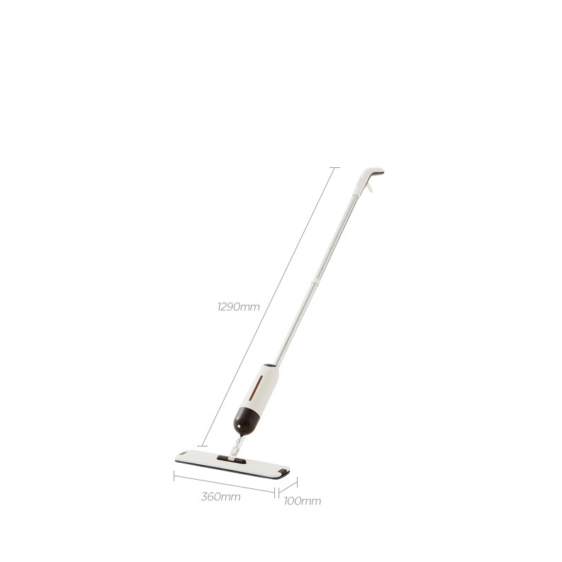 Cây Lau Nhà Dạng Xịt Nước Capsule Spray Mop Lock&Lock ETM472 Hàng Chính Hãng Tặng Thêm 1 Bông Lau Và Combo Ống Hút + Cọ Rửa