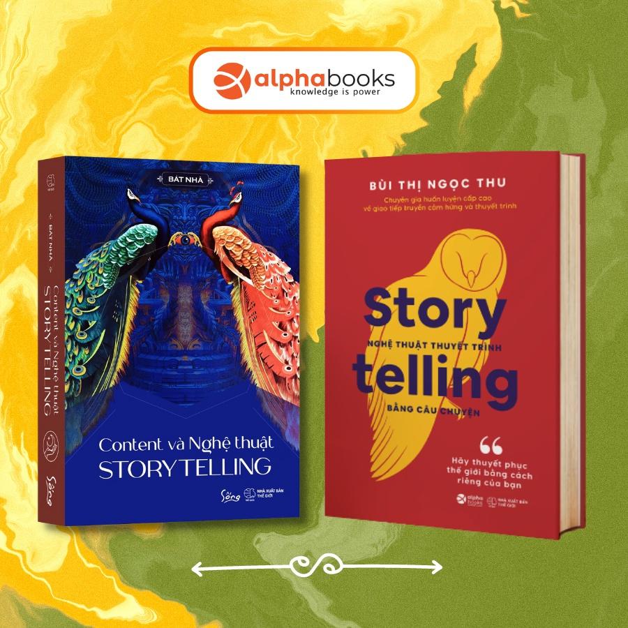 Sách: Content Và Nghệ Thuật Story Telling + Story Telling - Nghệ Thuật Thuyết Trình Bằng Câu Chuyện ( Tùy chọn