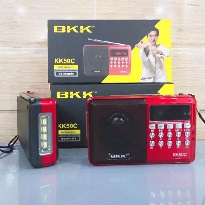 Loa nghe nhạc BKK KK50C, cắm USB, thẻ nhớ, nghe đài FM, nghe nhạc tiện dụng - Bh 6 tháng