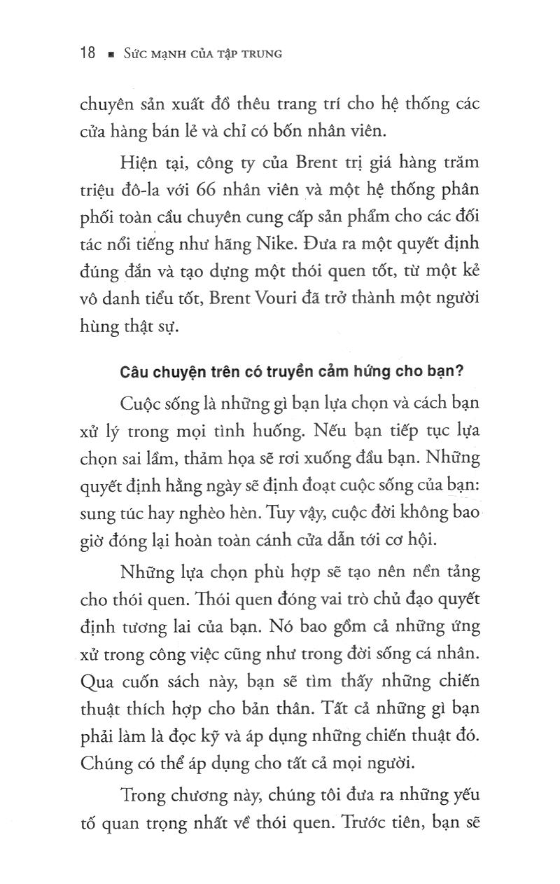 Sức Mạnh Của Tập Trung