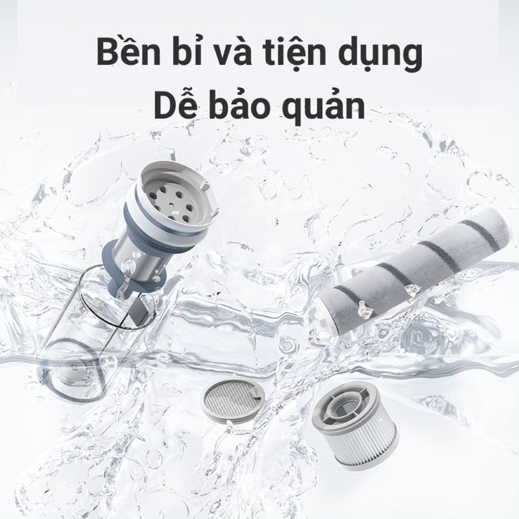 Máy Hút Bụi Cầm Tay Không Dây Xiaomi Dreame P10 - Lực Hút 20.000 Pa - Bản Quốc Tế- Hàng Chính Hãng