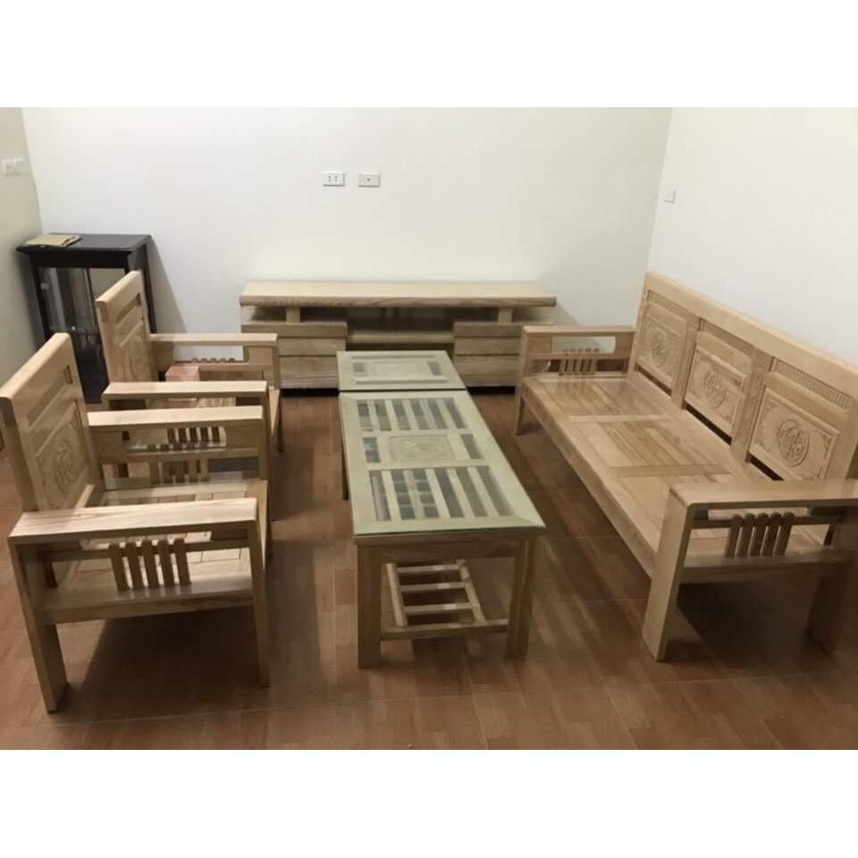 Bộ bàn ghế gỗ sồi