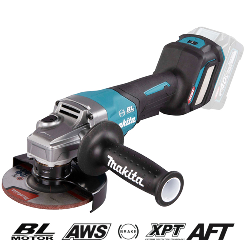 [Hàng chính hãng] - Máy mài góc dùng pin(125mm/công tắc bóp/aws/BL)(40v Max) Makita - GA029GZ (chưa kèm pin sạc)