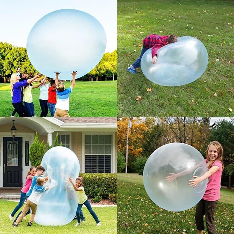 Combo 6 bóng bơm hơi vận động siêu dai siêu khổng lồ Explosive Bubble