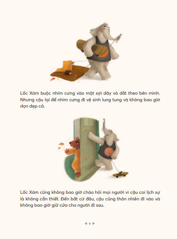 Sách - Truyện Hay Giúp Trẻ Thông Thái - Voi Con Biết Tôn Trọng Mọi Người