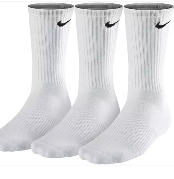 Vớ nike cổ cao trắng