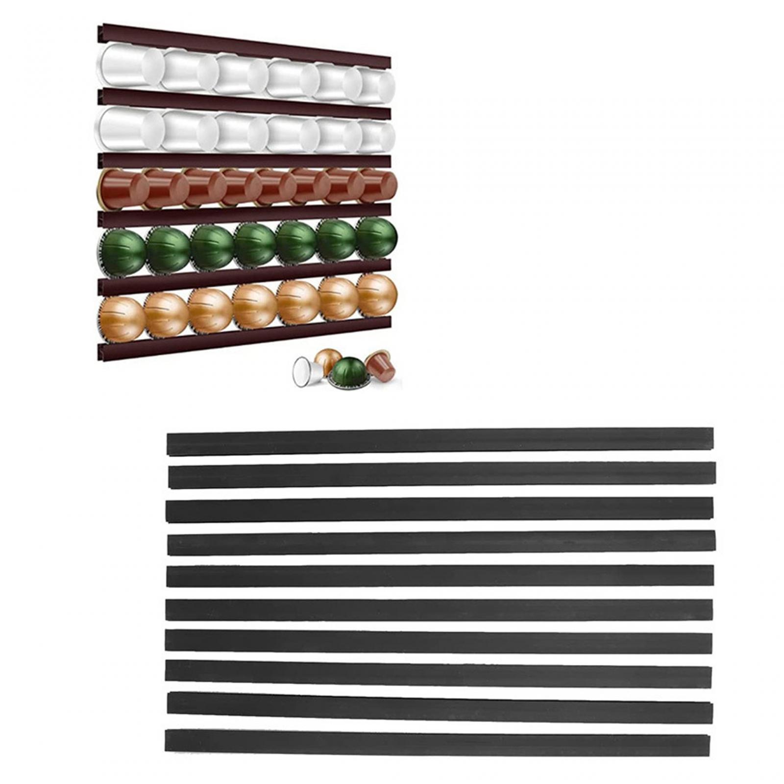 10x Coffee Capsule Holder Supplies Coffee Pod Holder for Home Desktop Office
