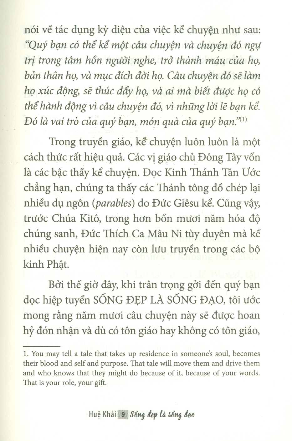 Sống Đẹp Là Sống Đạo