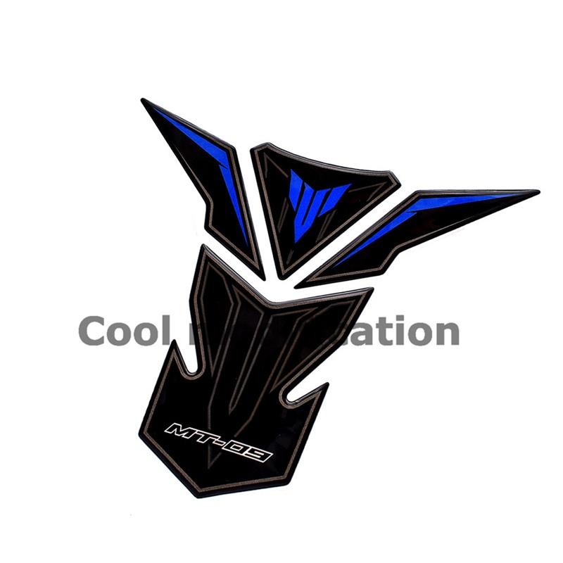 Miếng Dán Trang Trí Bình Nhiên Liệu 3D Dành Cho Xe Yamaha MT-09 MT09 13-15