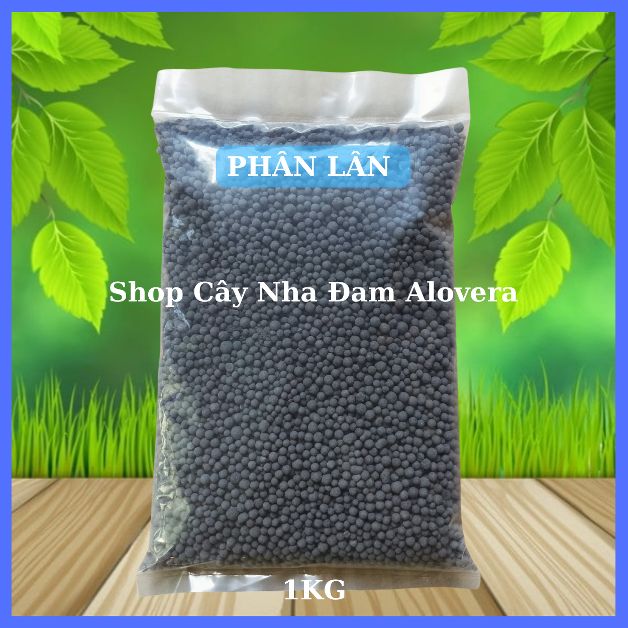 Phân Lân Đen Humic Hữu Cơ Chuyên Khử Chua Hạ Phèn (1kg)