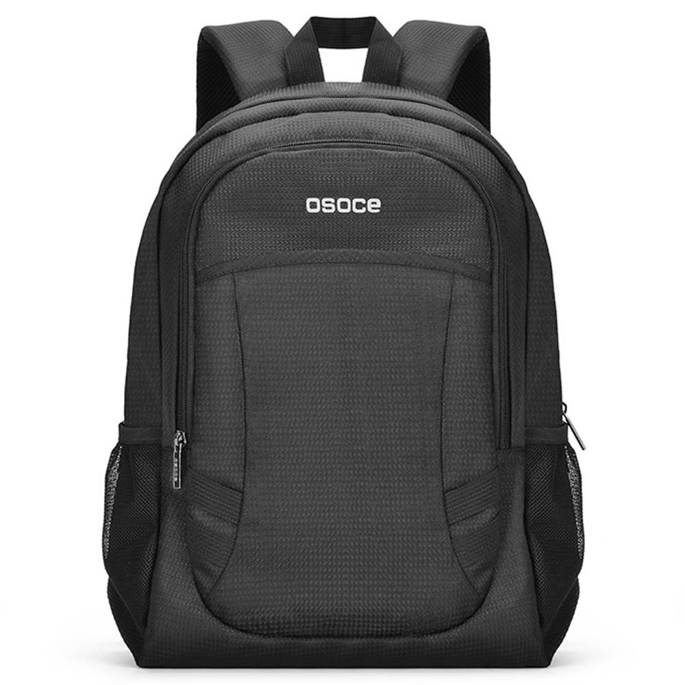 Balo máy tính xách tay 15.6 inh, balo học sinh, thiết kế đơn giản, chất liệu vải chống thấm nước