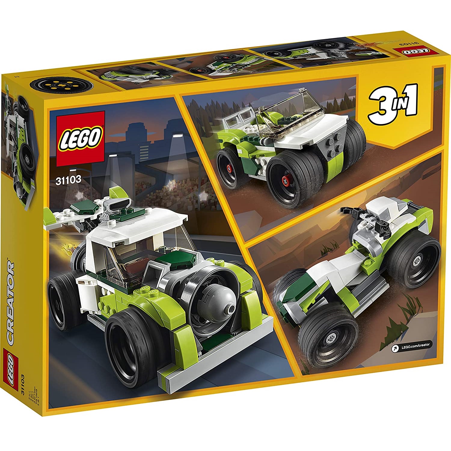 Đồ Chơi Lắp Ráp Lego Creator Xe Tải Tên Lửa 31103